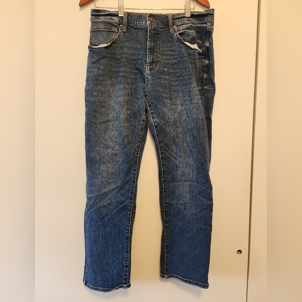 Arizona Jeans, Straight Fit, Advanced Flex 360,Blue, 34x30